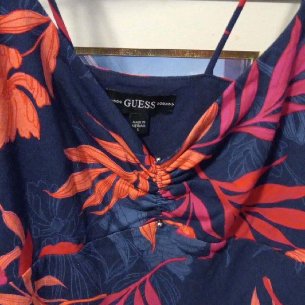 Floral Spaghetti Strap Dress - Picture 5 of 9
